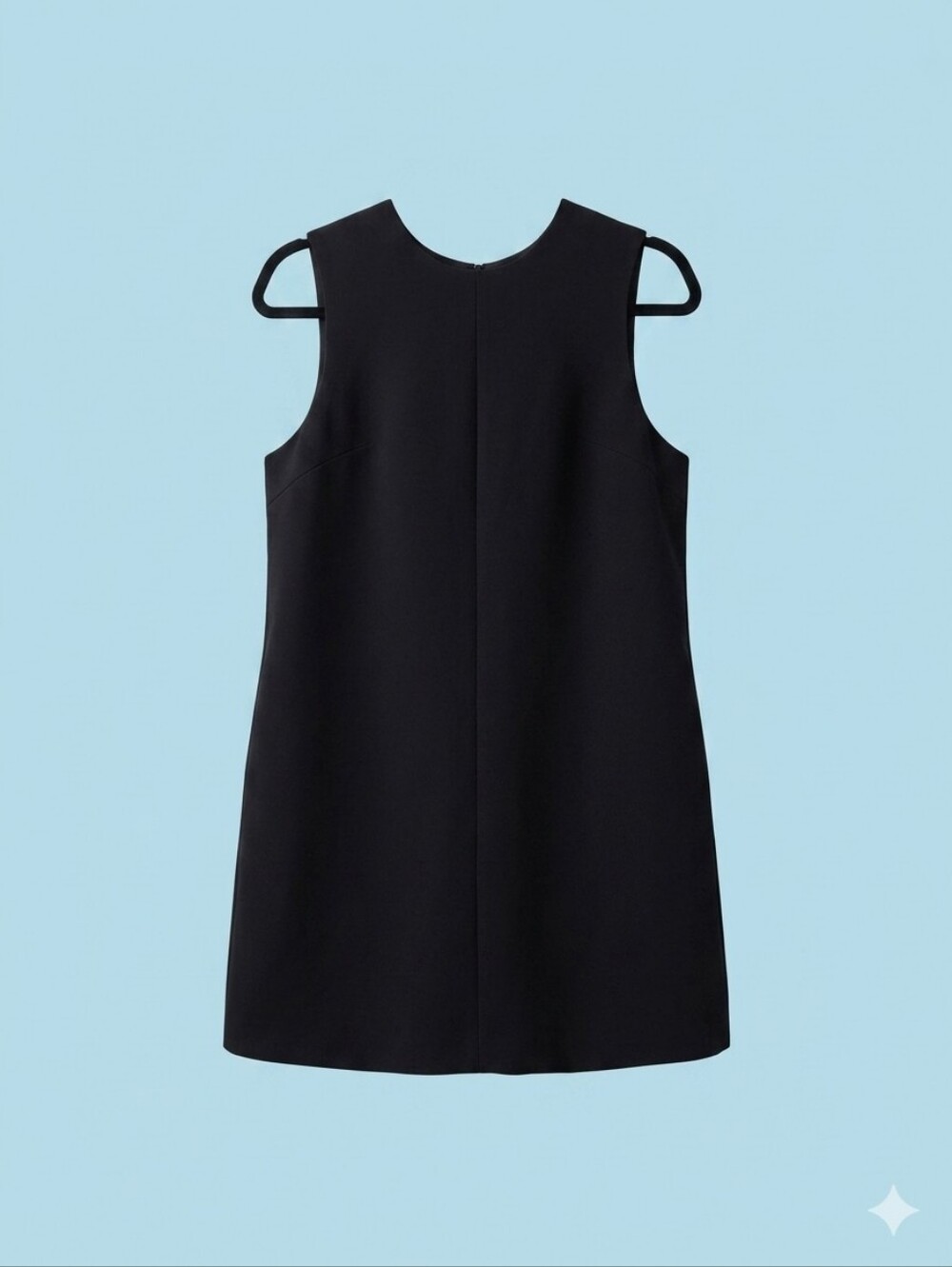 Missguided Black Sleeveless Shift Dress
